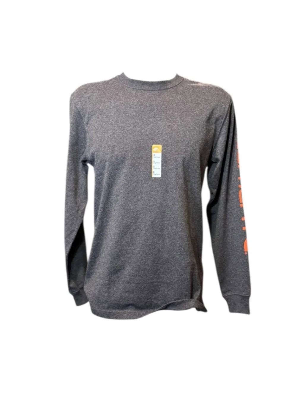 Men's Carhartt Long Sleeve T-Shirt Size s Gray